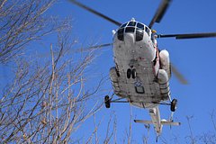 В Карелии разбился вертолет МЧС. Ми-8 ушел под лед Онежского озера, судьба экипажа неизвестна